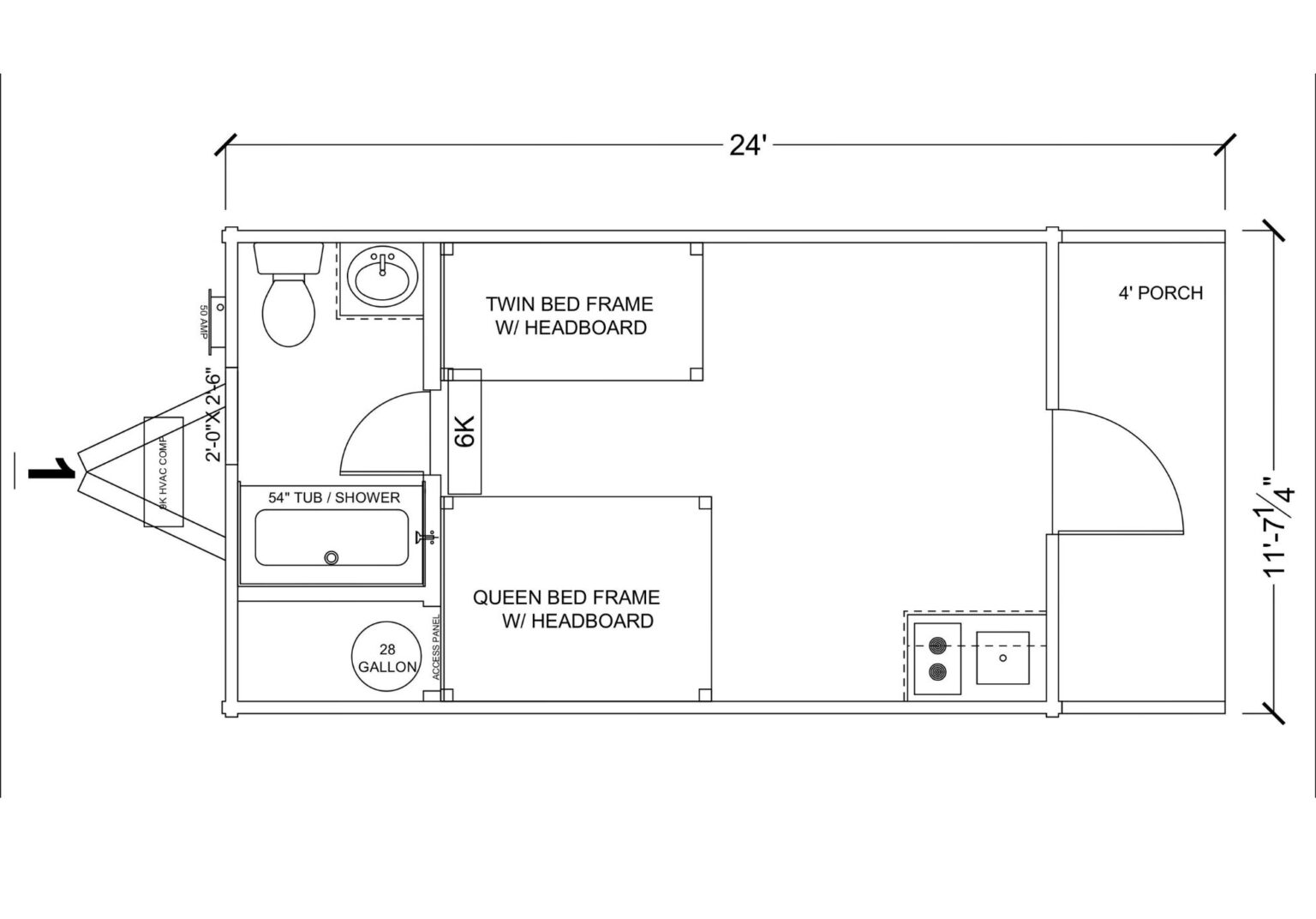 Cabins - Paradise Ranch RV Resort